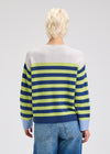 Zaket & Plover ZP7501U Fairisle Sweater - Denim Mix