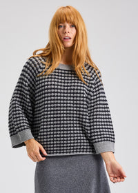 Zaket & Plover ZP7503U Texture Sweater - Cloud