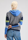 Zaket & Plover ZP7522U Multi Media Hoodie - Dark Denim