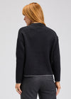 Zaket & Plover ZP7524U Neru Collar Sweater - Black