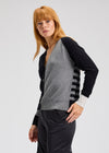 Zaket & Plover ZP7528U Split Cardi - Black