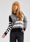 Zaket & Plover ZP7531U Handwork Stripe Sweater - Cloud