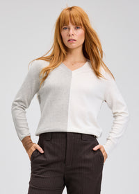 Zaket & Plover ZP7533U Split Sweater - Marl