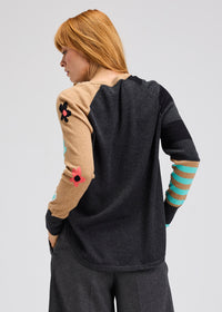 Zaket & Plover ZP7541U My Happy Sweater - Charcoal