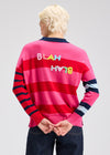 Zaket & Plover ZP7543U Blah Blah Rugby Top - Pink