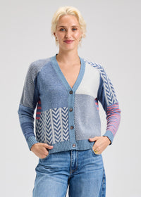 Zaket & Plover ZP7547U Textured Cardi - Jean