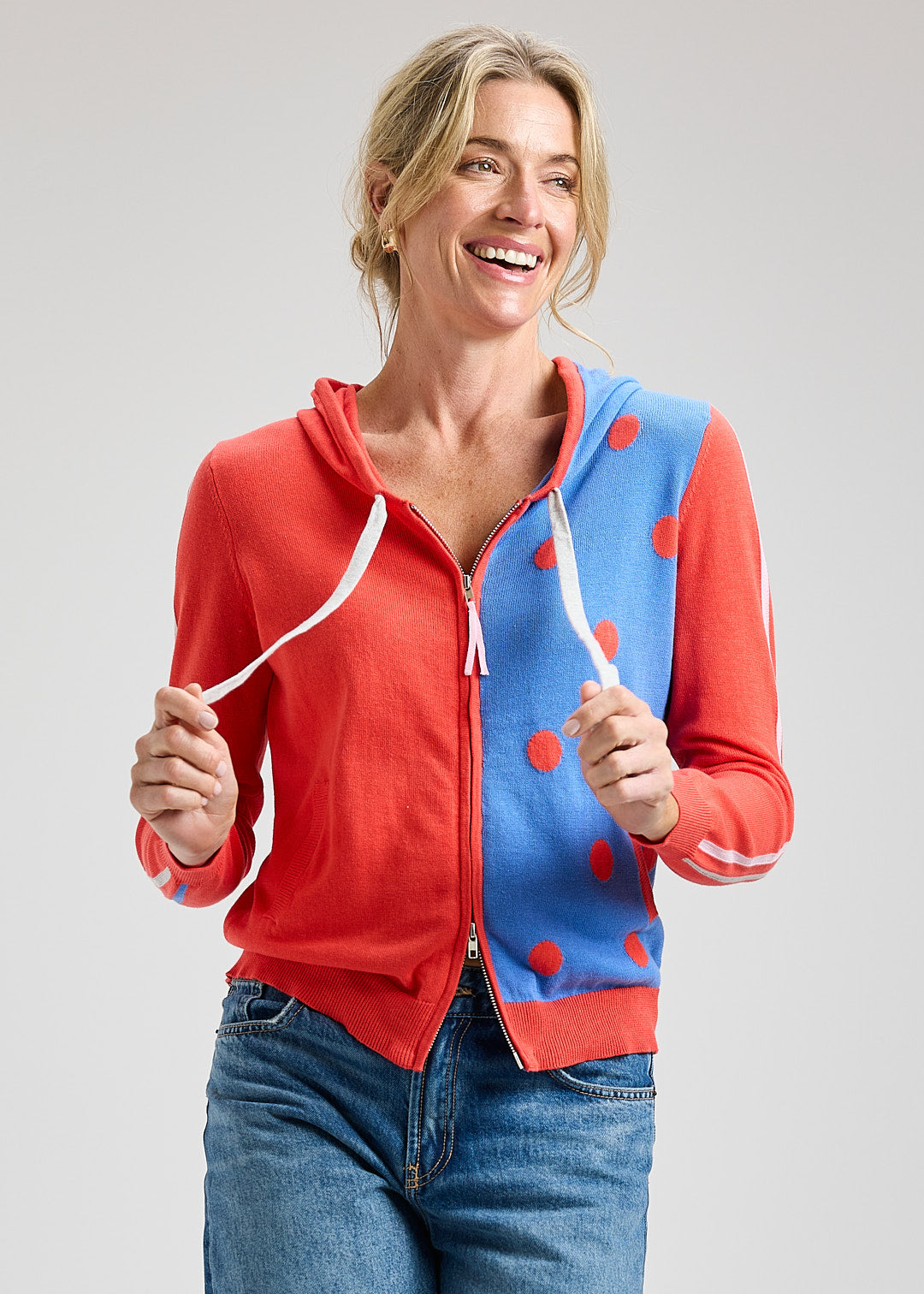 ZAKET & PLOVER ZP8411U Spot Hoodie - Raspberry