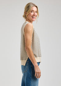 ZAKET & PLOVER ZP8434U Textured Tank - Oat