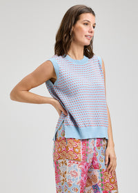 ZAKET & PLOVER ZP8434U Textured Tank - Sky