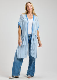 ZAKET & PLOVER ZP8446U Dyed Finish Cardi - Powder