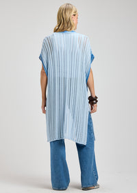 ZAKET & PLOVER ZP8446U Dyed Finish Cardi - Powder