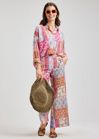 ZAKET & PLOVER ZP8458U  Print Pant - Bella Rossa