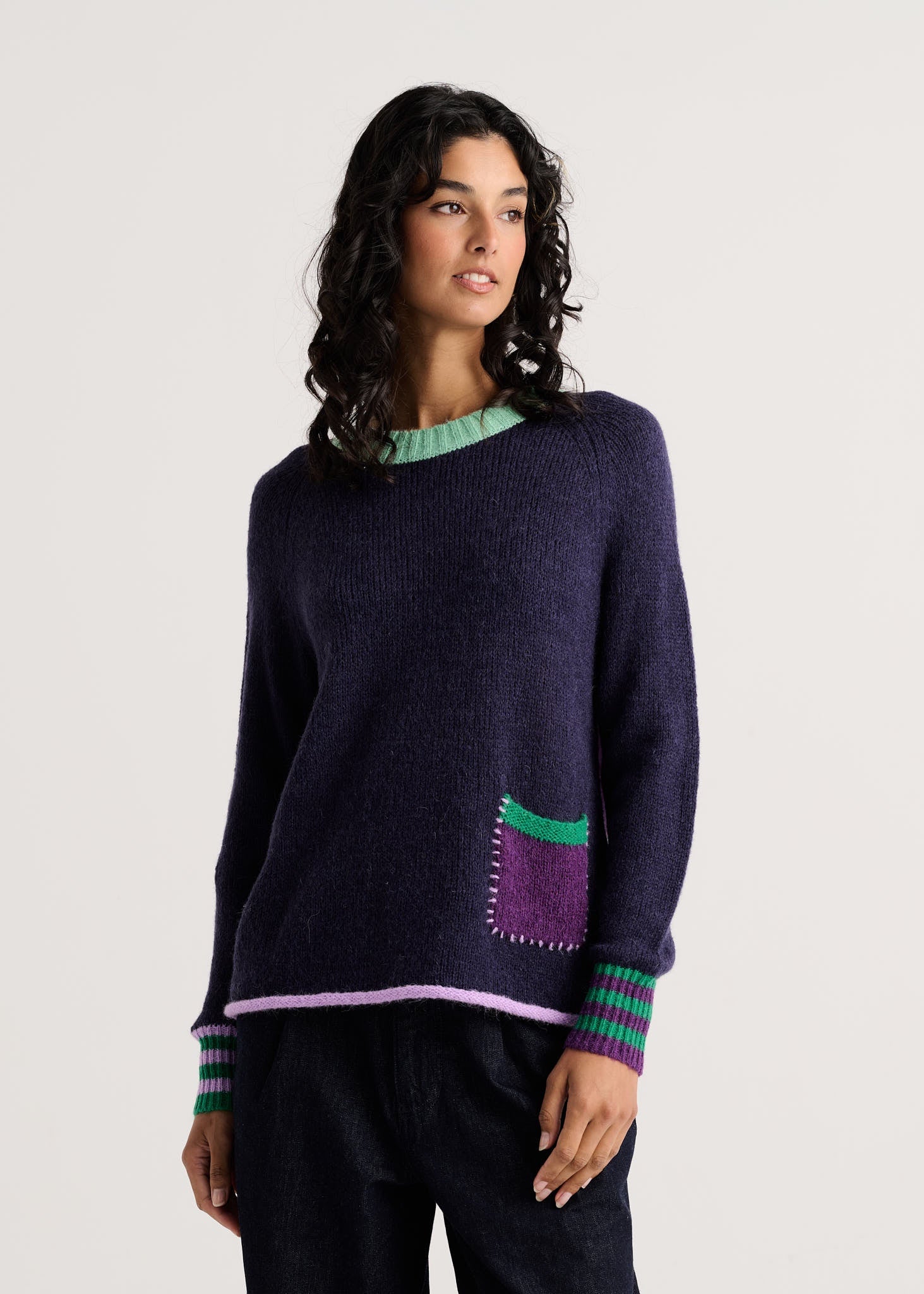 ZAKET & PLOVER ZP8520U Studio Pop Sweater - Navy