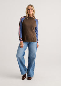 ZAKET & PLOVER ZP8522U Two-Way Funnel Neck - Jean