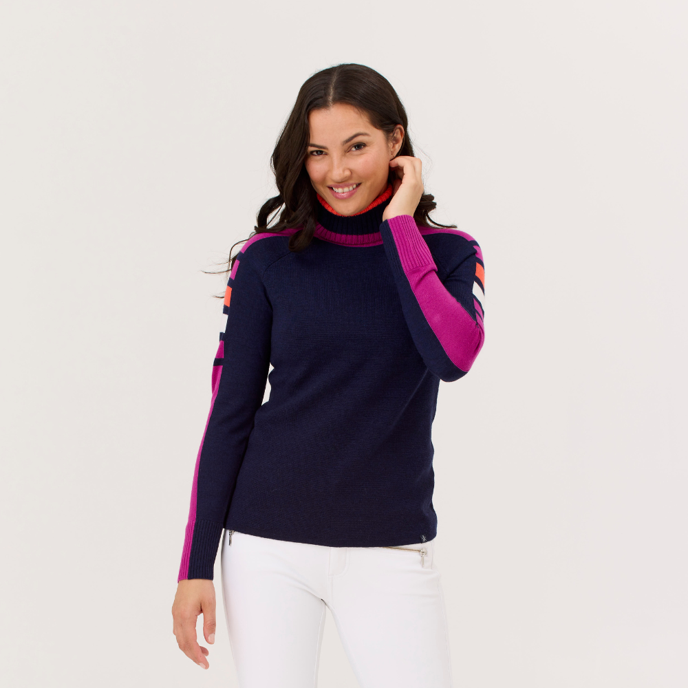 Krimson Klover Skyline Turtleneck Navy