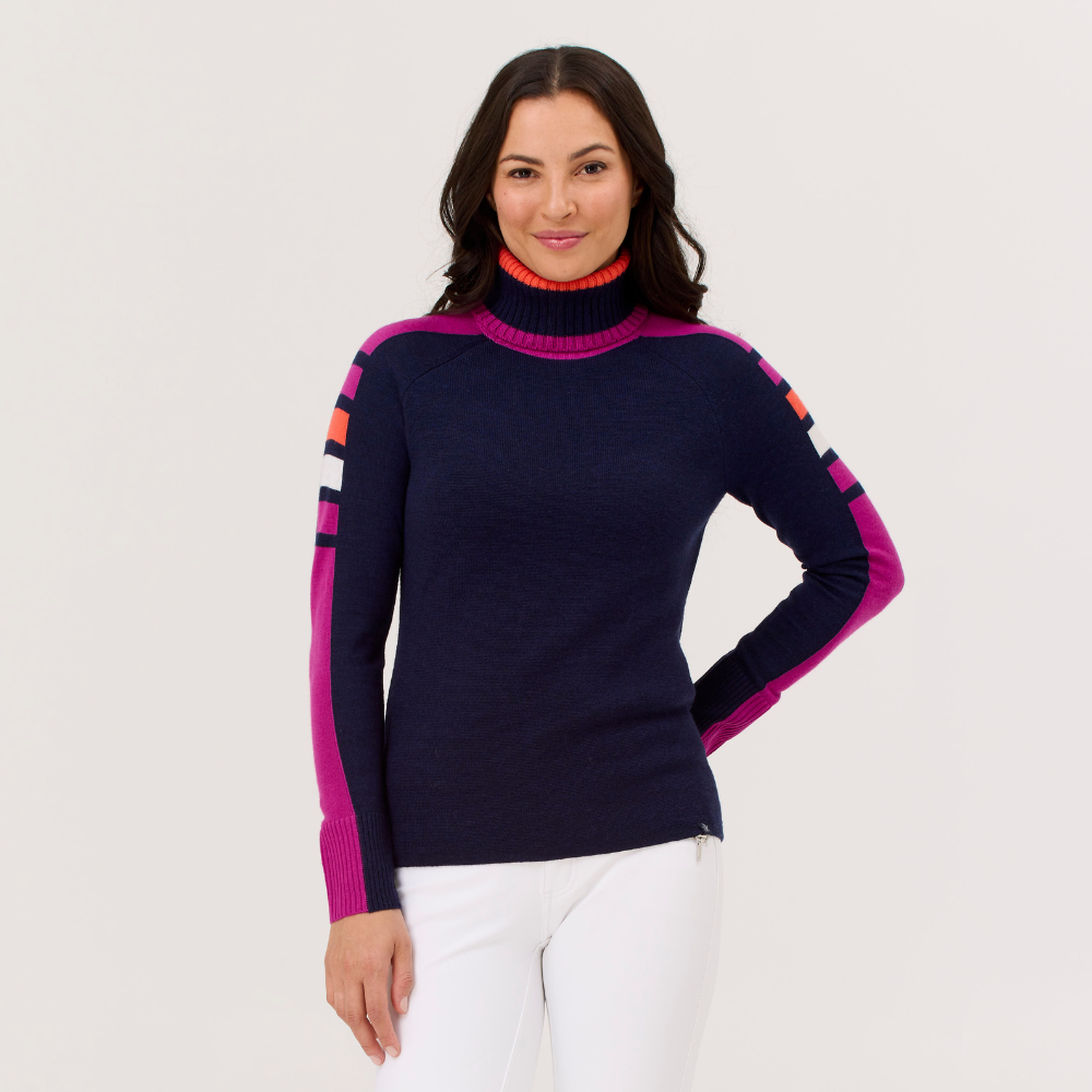 Krimson Klover Skyline Turtleneck Navy