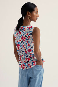 SEASALT Achilla Sleeveless Top - Winding Meadow Chalk