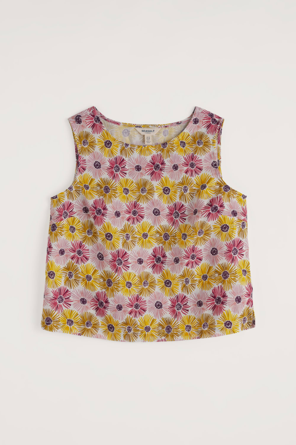 SEASALT Colour Study Top - Painted Asters Chalk