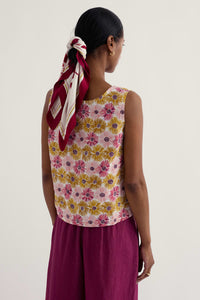 SEASALT Colour Study Top - Painted Asters Chalk