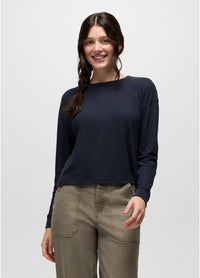 PRANA Women's Cozy Up Long Sleeve Crew
