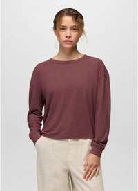 PRANA Women's Cozy Up Long Sleeve Crew
