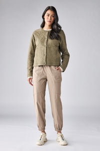 INDYEVA Desen Cardigan - Deepmoss
