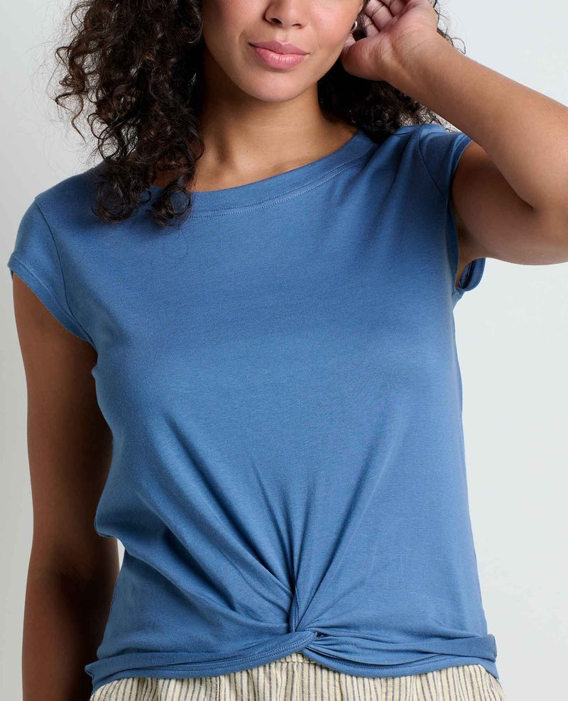 TOAD & CO. Women's Anza Tee - Pacific Blue