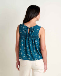 TOAD & CO. Women's Manzana Pin Tuck Tank - Midnight Print