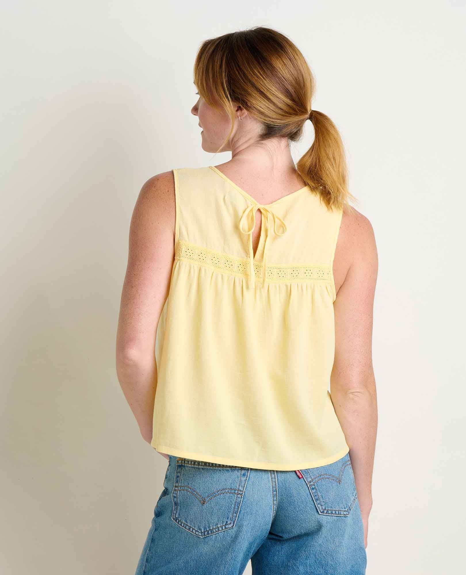 TOAD & CO. Women's Manzana Pin Tuck Tank - Meyer