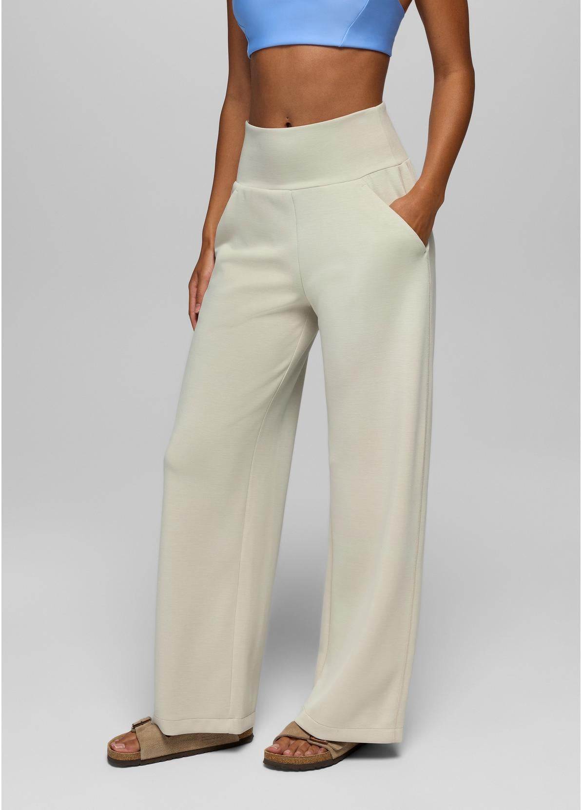 PRANA Women's Shea Soft Hot Spell Pant - Almond