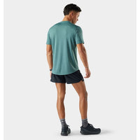 SMARTWOOL Men's Active Mesh Short Sleeve - Dusty Teal