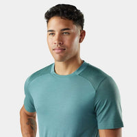 SMARTWOOL Men's Active Mesh Short Sleeve - Dusty Teal