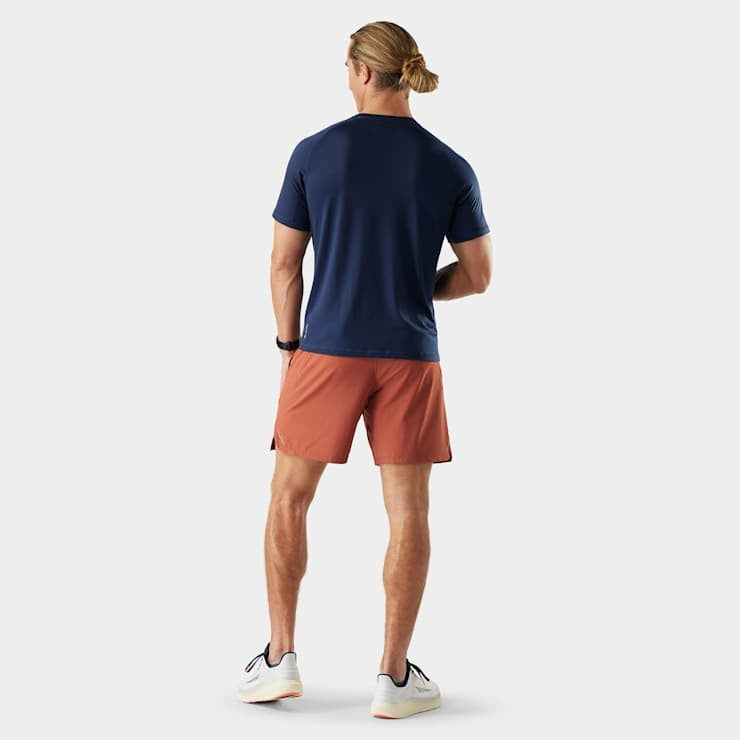 SMARTWOOL Men's Active Ultralite Short Sleeve - Deep Navy