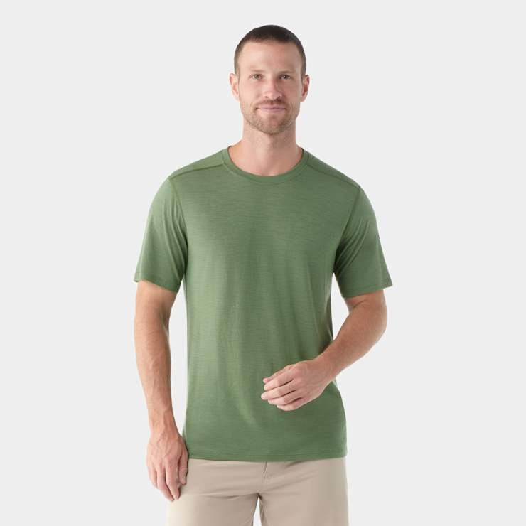 SMARTWOOL Men's Merino Short Sleeve Tee - Fern Green