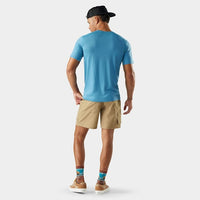 SMARTWOOL Men's Merino Short Sleeve Tee - Mineral Blue