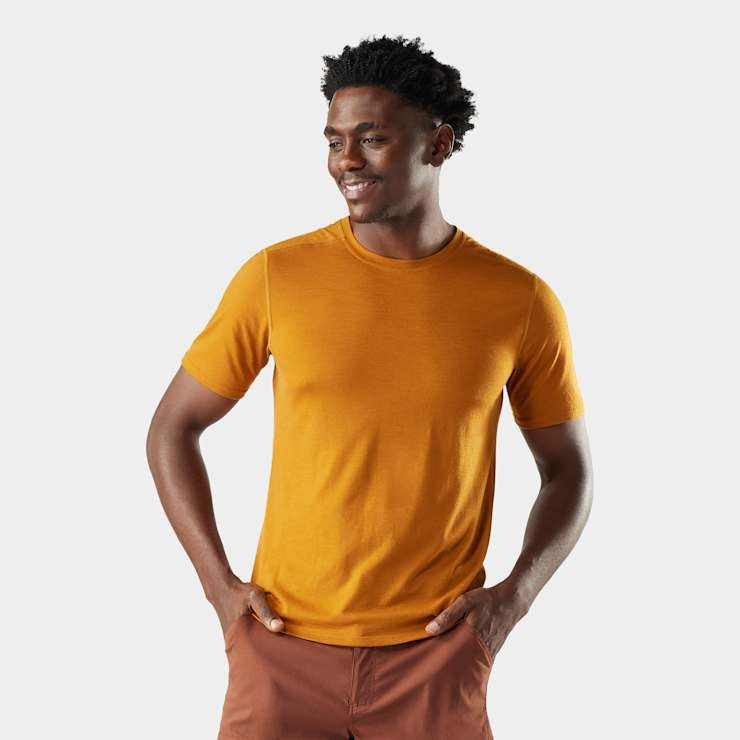 SMARTWOOL Men's Merino Short Sleeve Tee - Squash