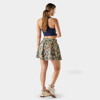 SMARTWOOL Women's Active Lined Skirt - Multi Floral Party