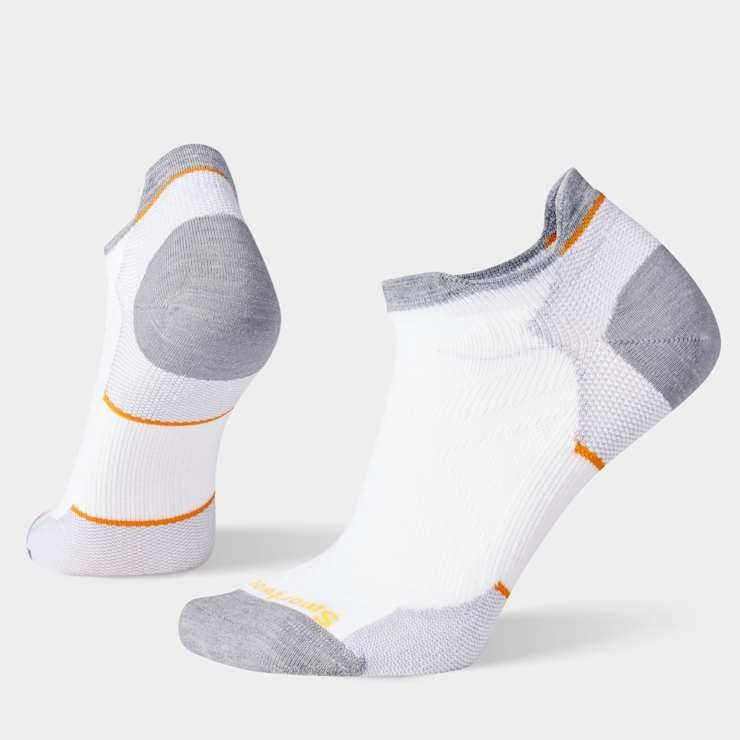 SMARTWOOL Women's Run Low Ankle Socks - White