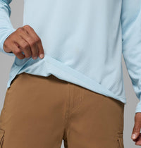COLUMBIA Men's Alpine Chill™ Pro Long Sleeve Crew II - Marine Light