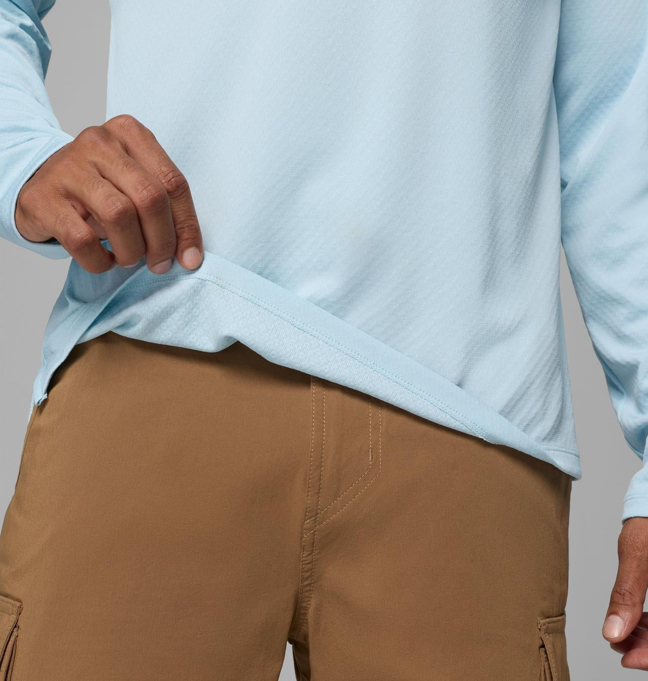 COLUMBIA Men's Alpine Chill™ Pro Long Sleeve Crew II - Marine Light
