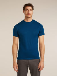 ICEBREAKER Men's Merino Blend 125 Cool-Lite Sphere Short Sleeve Tee - Atlantis