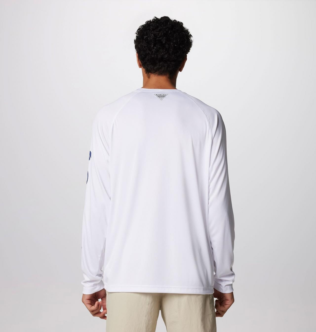 COLUMBIA Men's Terminal Tackle™ Long Sleeve Shirt - White, Nightshade