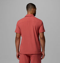 COLUMBIA Men's Utilizer™ Short Sleeve Camp Shirt - Washed Red