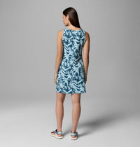 COLUMBIA Women's Chill River™ Printed Dress - Everblue, Botaniflage Tonal