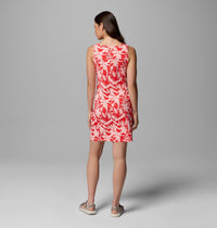 COLUMBIA Women's Chill River™ Printed Dress - Poppy Red, Botaniflage Tonal