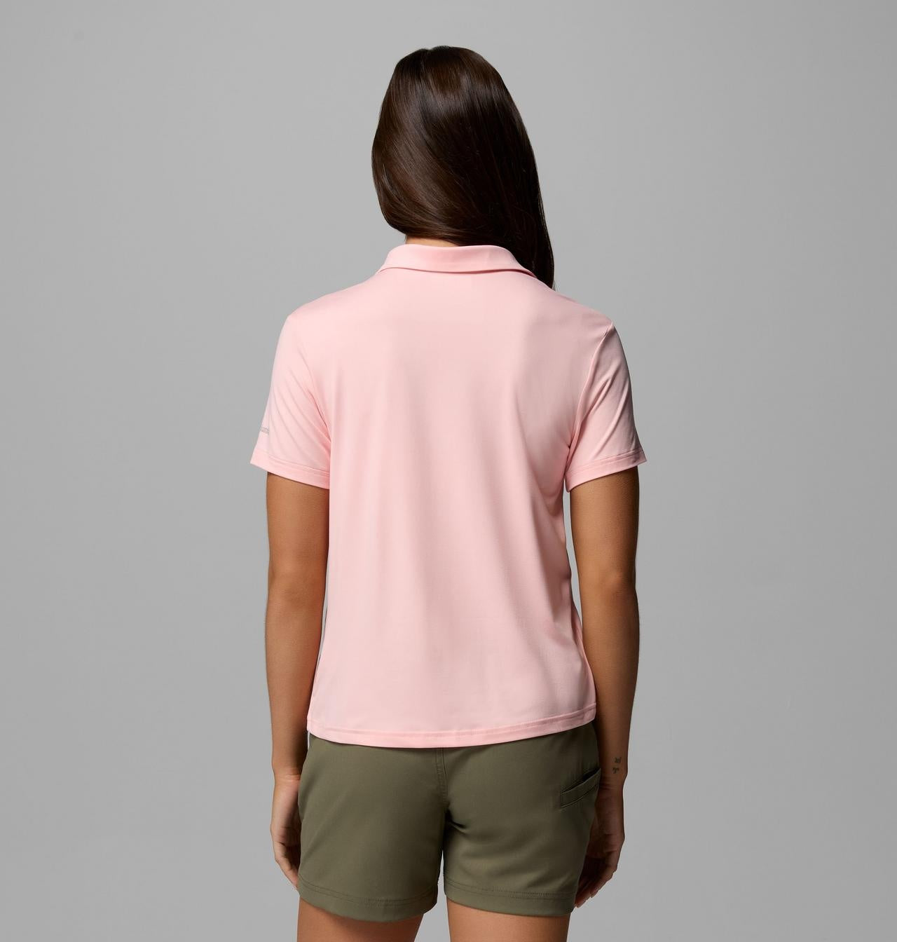COLUMBIA Women's Parsons Point™ Polo - Pink Sand Heather