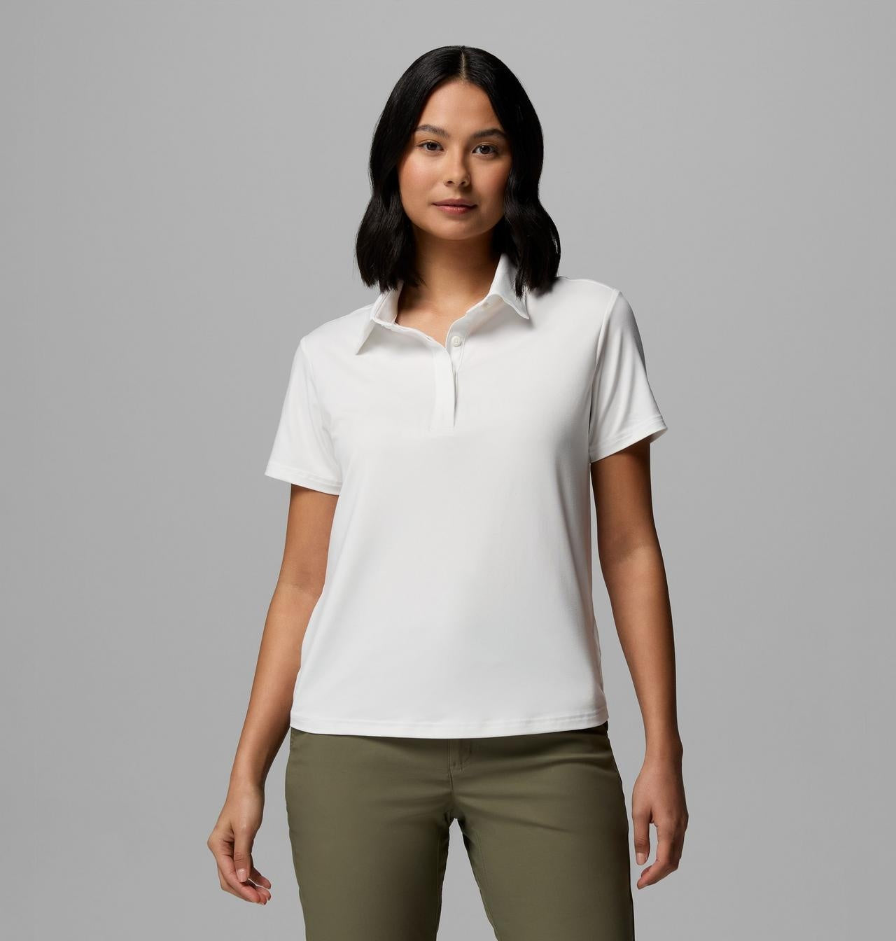 COLUMBIA Women's Parsons Point™ Polo - Sea Salt
