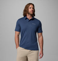 COLUMBIA Men's Parsons Point™ Polo - Collegiate Navy, Heather, Mntn Blue