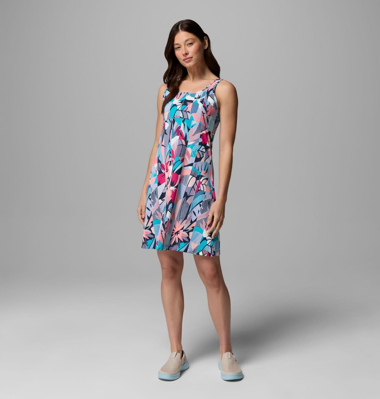 COLUMBIA Women's PFG  Freezer™ III Dress - Guava Pink Tropicview