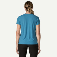PATAGONIA Women's Capilene Cool Trail Shirt - Shore Blue